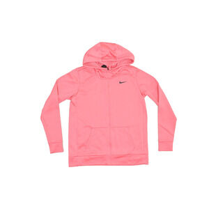 Nike Women's Pink Dri-Fit Full Zip Hoodie Regular Size M Track Jacket